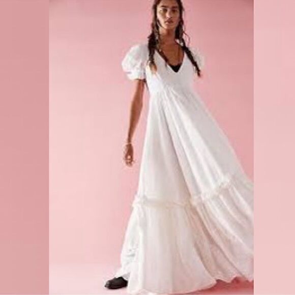 Free People Selkie Prairie Gown - Picture 3 of 10